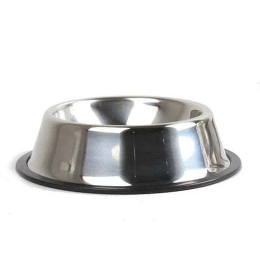 Classic Stainless Steel Pet Bowl – Clean, Durable & Safe
